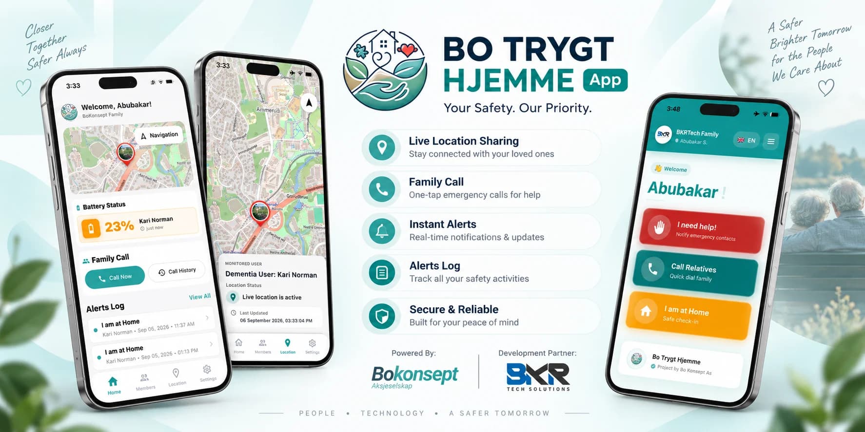 Bo Trygt Hjemme project screenshot